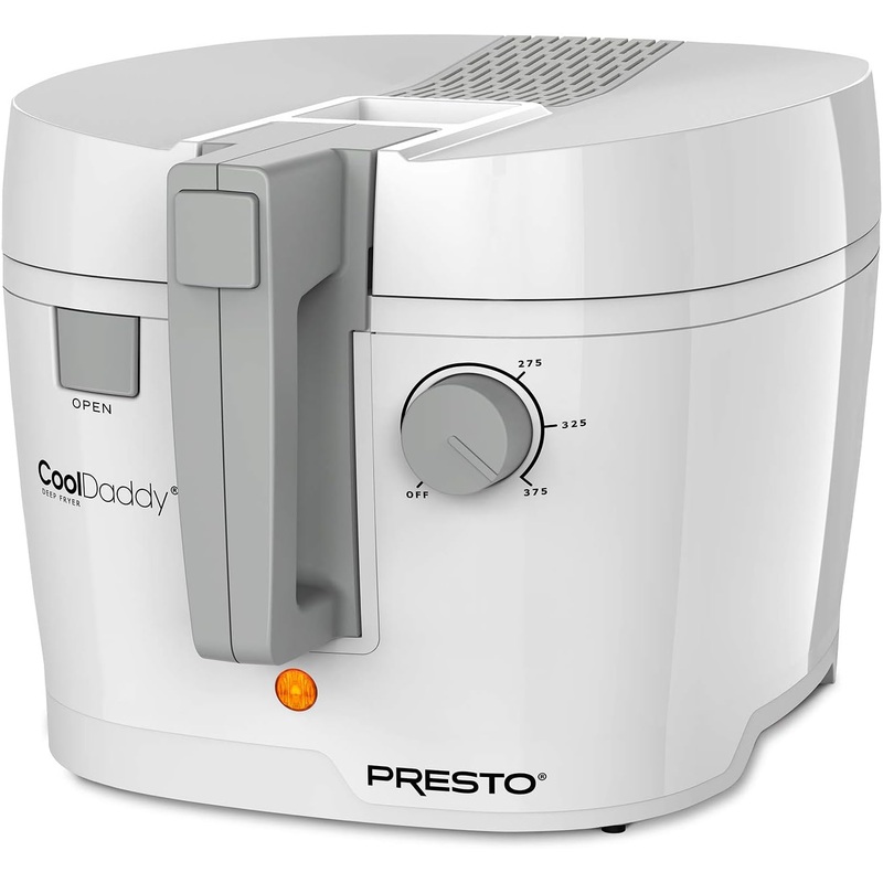 Presto 05443 CoolDaddy Cool-touch Deep Fryer  White