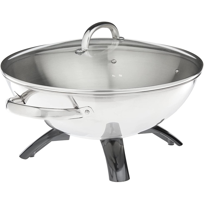 Presto 5900 1500-Watt Stainless-Steel Electric Wok
