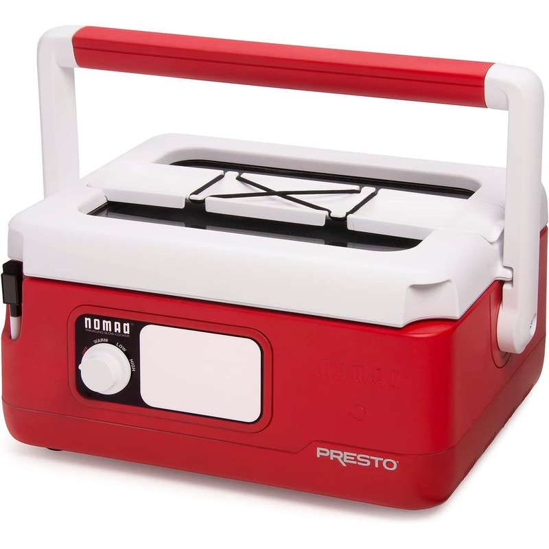 Presto Nomad Traveling Slow Cooker, Red, 6-Quart ( Pack of 1)