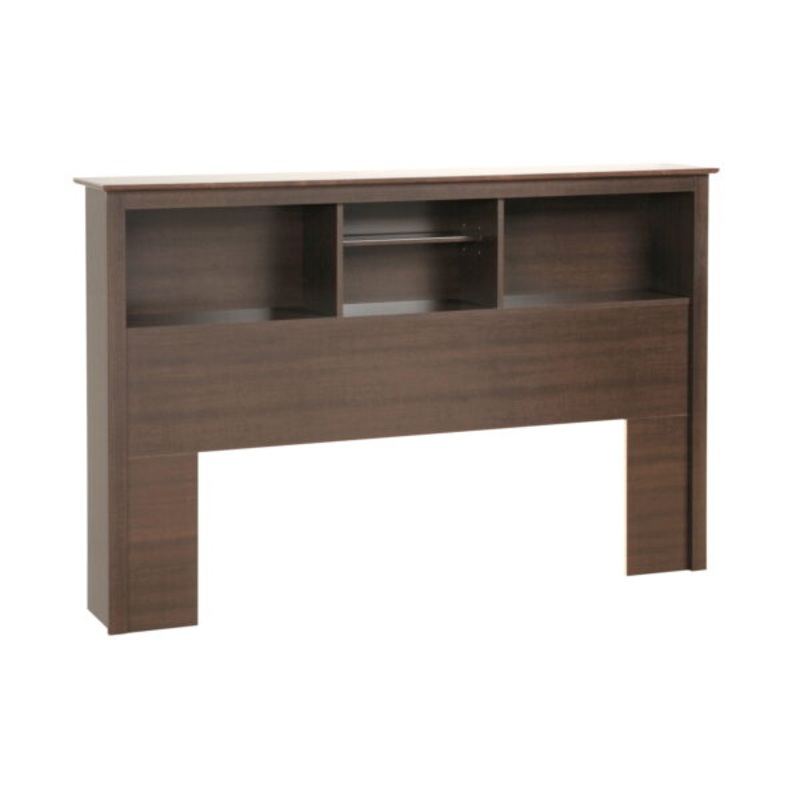 Prepac Fremont Espresso Full/Queen Bookcase Headboard