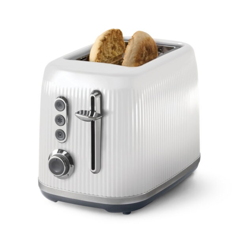 Oster 2-Slice Toaster with Extra-Wide Slots, White