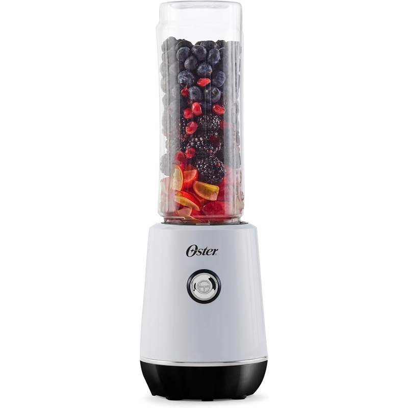 Oster MyBlend Plus Personal Blender, 20-Oz, BPA-Free, Portable, 500-Watt, with a One-Touch Function, Stainless Steel Blade, and 3-Year Satisfaction Guarantee