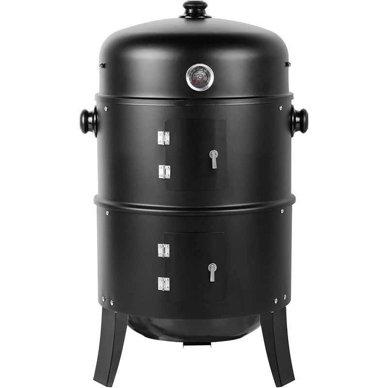 Outogether Food Smoker BBQ grill Charcoal Grill for Backyard Patio Outdoor