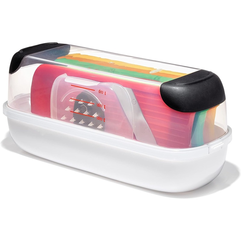 OXO Good Grips Complete Grate & Slice Set  NEW, White