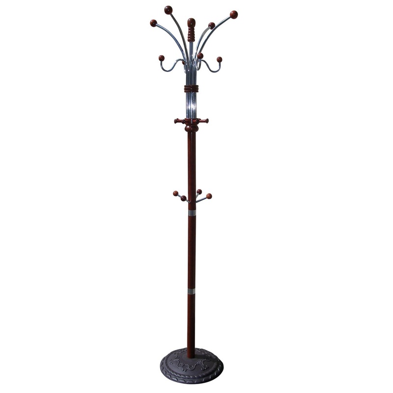 ORE International 73 Coat Rack, Cherry