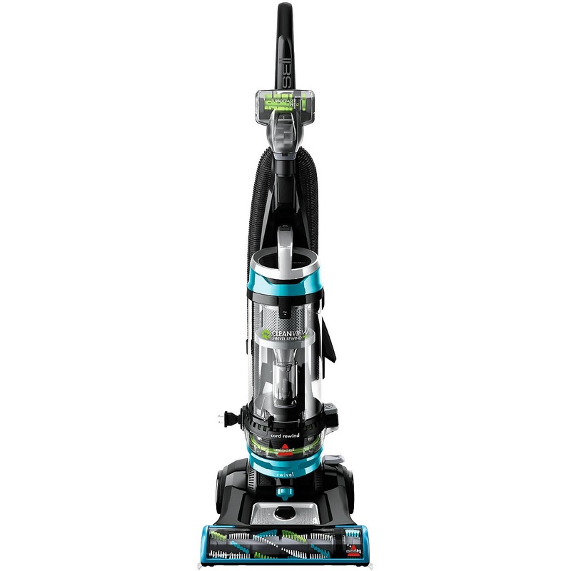 Bissell CleanView Swivel Rewind Pet Upright Vacuum, Blue, Large