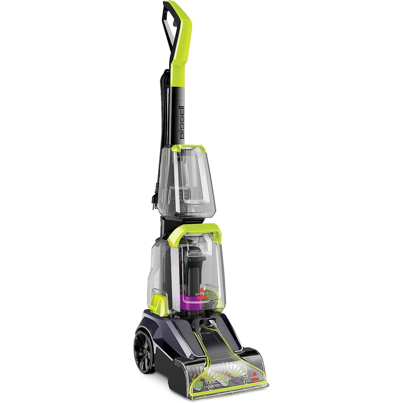Bissell TurboClean PowerBrush Pet Carpet Cleaner, 2987,Green/ Black