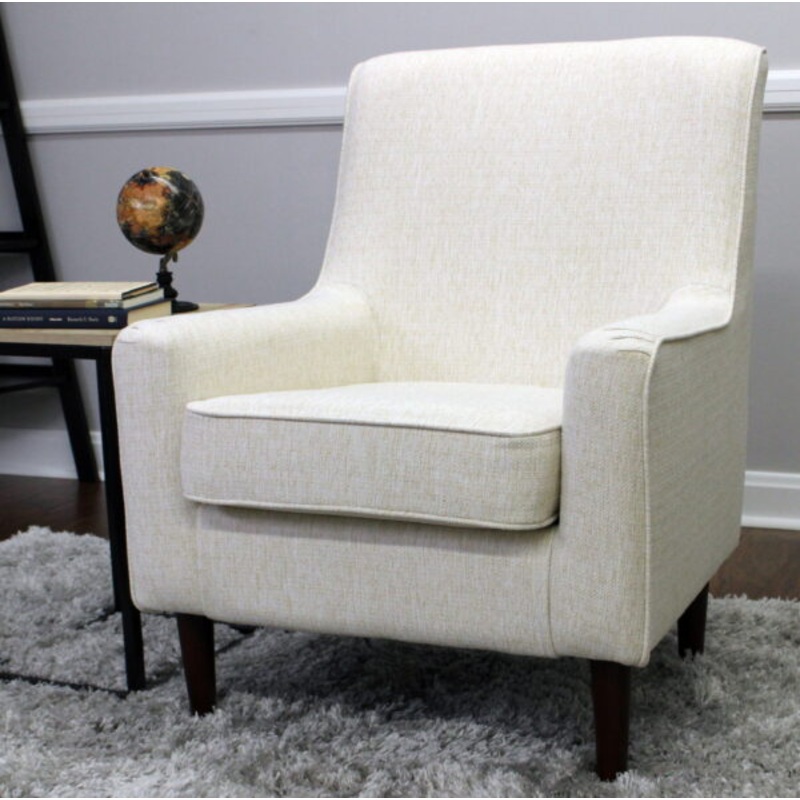 Better Homes & Gardens Poppy Lounge Chair, Light Tan