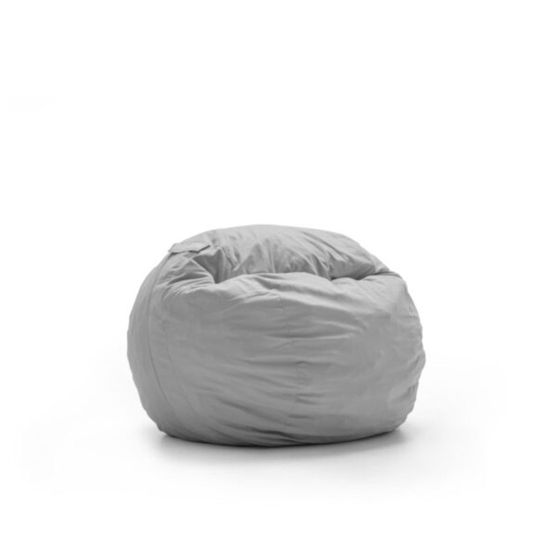 Big Joe Fuf Medium Bean Bag Chair, Lenox 3ft, Fog