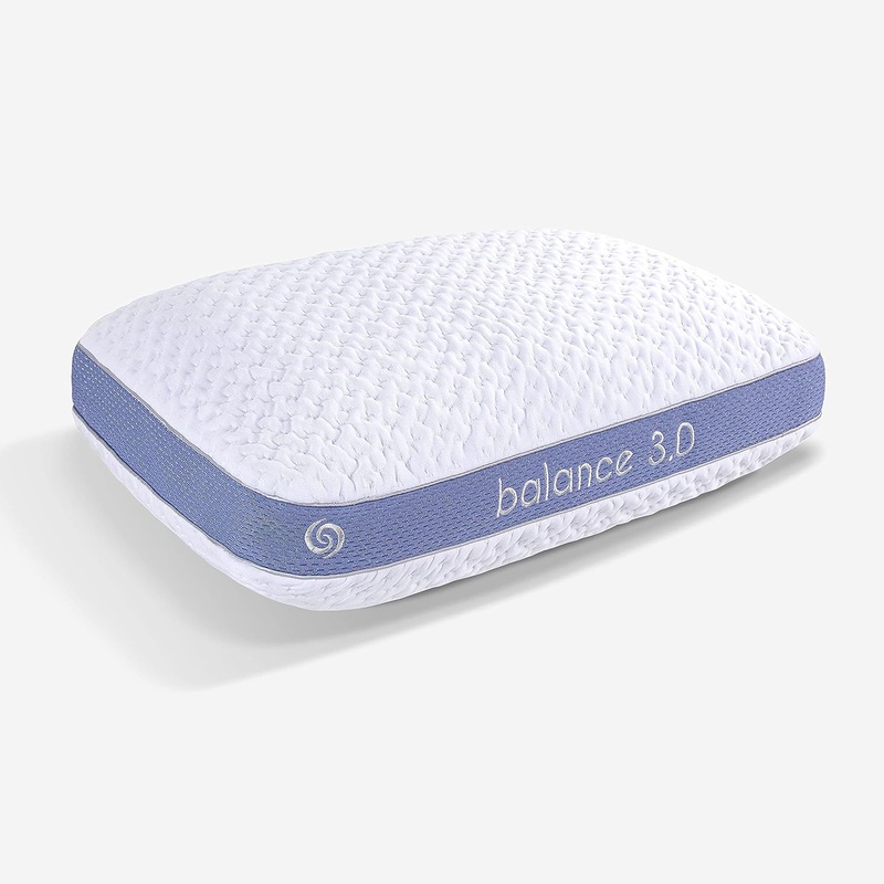 Bedgear Balance Performance Pillow Size 3.0  Firm Moisture Wicking Pillows for All Positions  Back, Side, Stomach Sleepers Includes Hypoallergenic, Washable, and Removable Cover- White