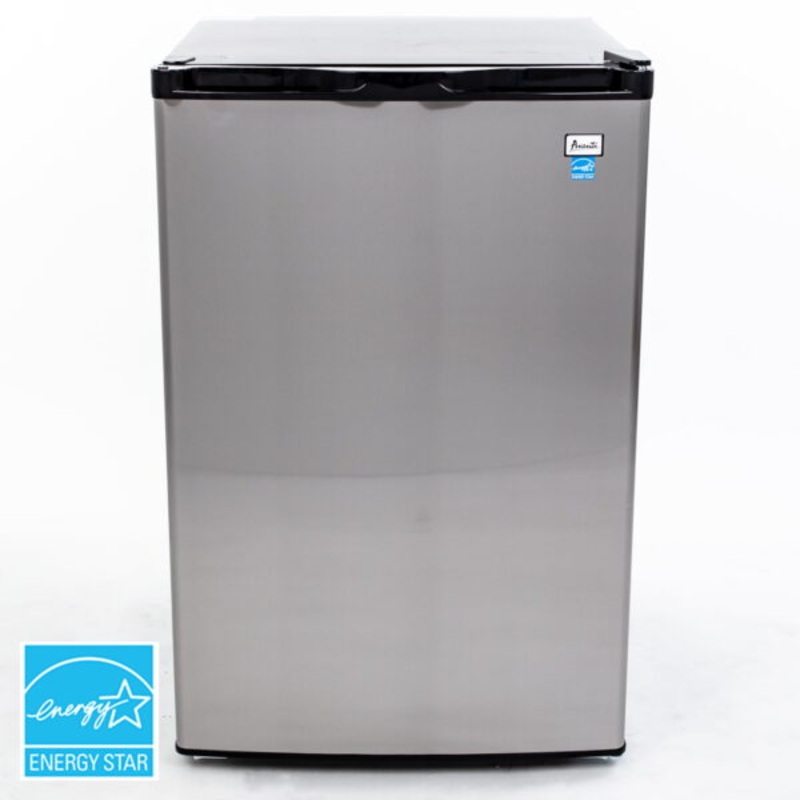 Avanti 4.5 cu. ft. Compact Refrigerator, Mini-Fridge, in Stainless Steel (RMX45B3S)
