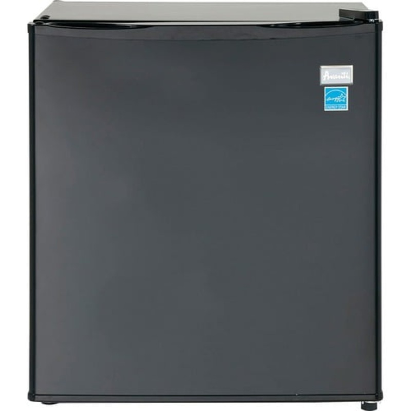 Avanti AR17T1B 1.70 Cubic Foot Refrigerator 1.70 ft  Auto-defrost  Reversible  1.70 ft Net Refrigerator Capacity  Black  Wire Shelf