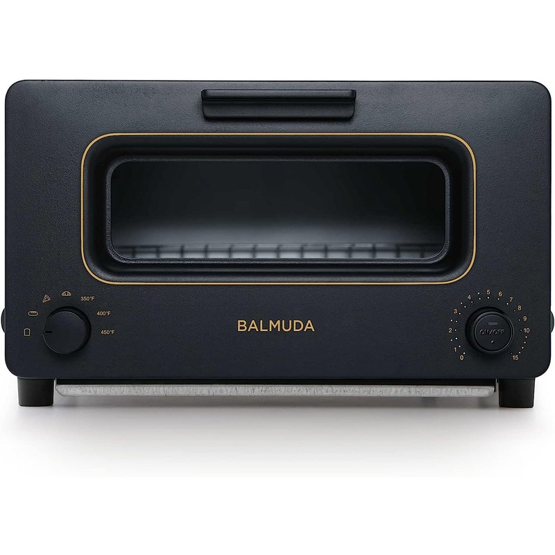 BALMUDA The Toaster | Steam Oven Toaster | 5 Cooking Modes  Sandwich Bread, Artisan Bread, Pizza, Pastry, Oven | Compact Design | Baking Pan | K01M-CW | Taupe | US Version