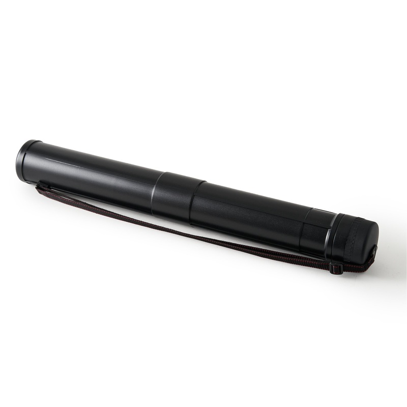 Artists Loft 8 Pack: Black Plastic Telescopic Art Tube