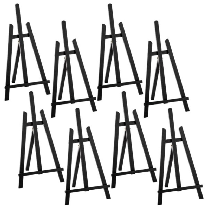 Artists Loft Bulk 8 Pack: Black Display Tabletop Easel