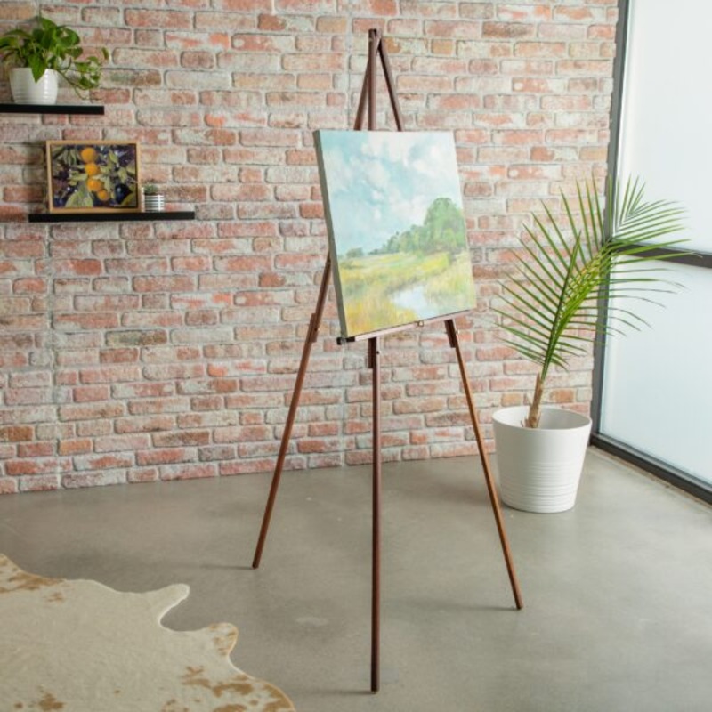 Artists Loft Vintage Brown Display Easel