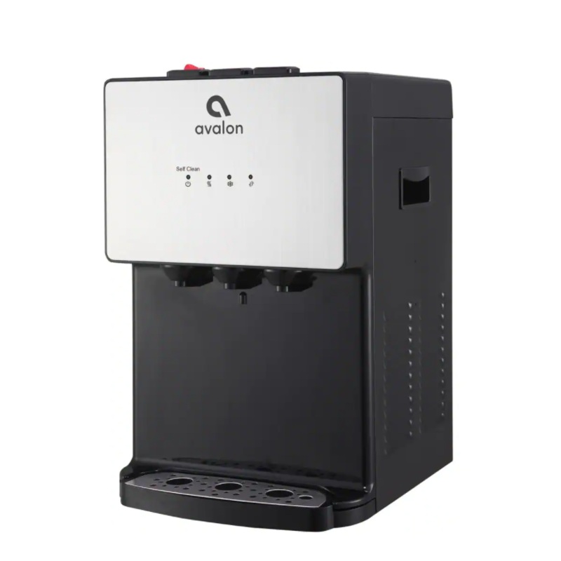 Avalon A12 Countertop Bottleless Water Dispenser, 3 Temperatures, Self-Cleaning, Stainless Steel