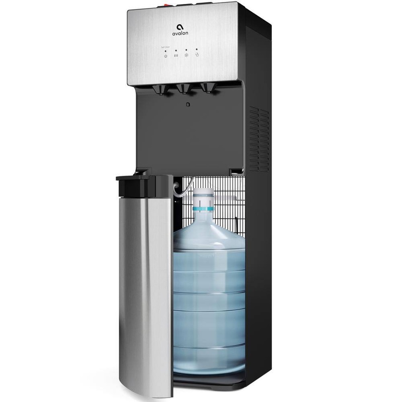 Avalon B3BLOZONEWTRCLR Self Cleaning Bottom Loading Water Cooler Water Dispenser  3 Temperature Settings, UL/Energy Star Approved