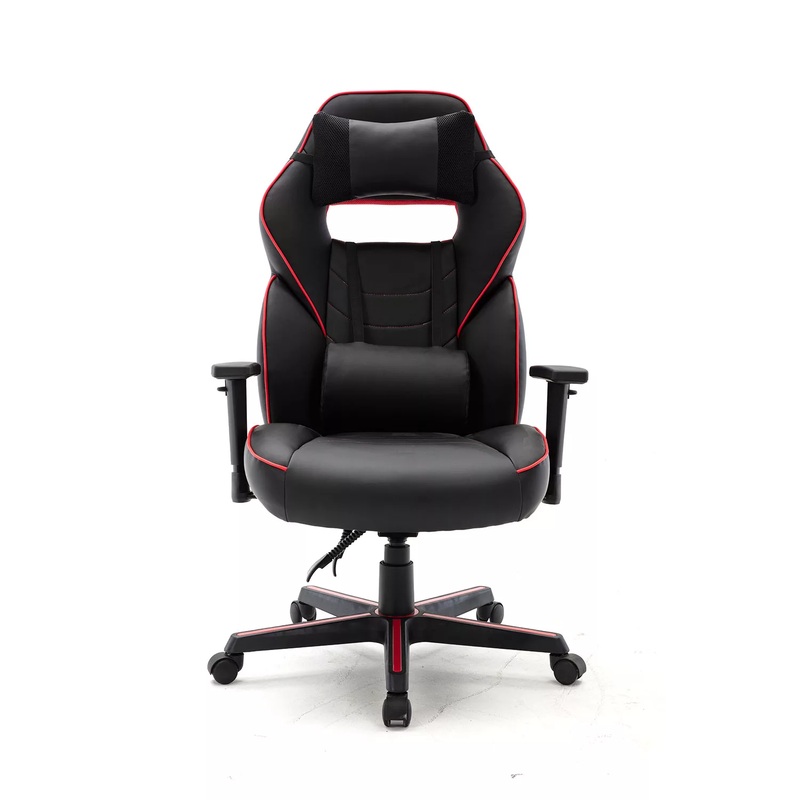 Alera Racing Style Ergonomic Gaming Chair  Black/Red