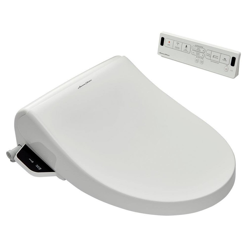 American Standard 8012A80GRC-020 Advanced Clean AC 2.0 Slow Close SpaLet Electric Bidet Seat for Elongated Toilet in White