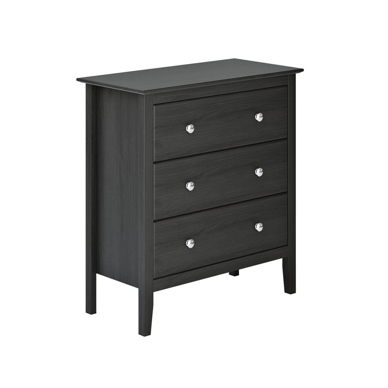 Adeptus Easy Pieces 3 Drawer Chest, Espresso