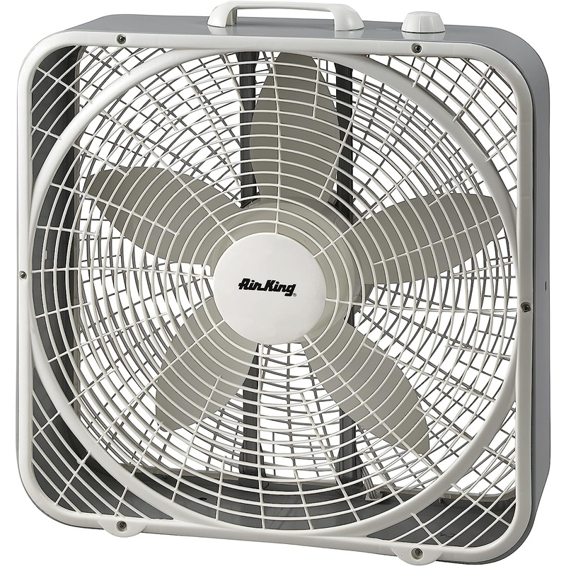Air King 9723 20-Inch 3-Speed Box Fan , White