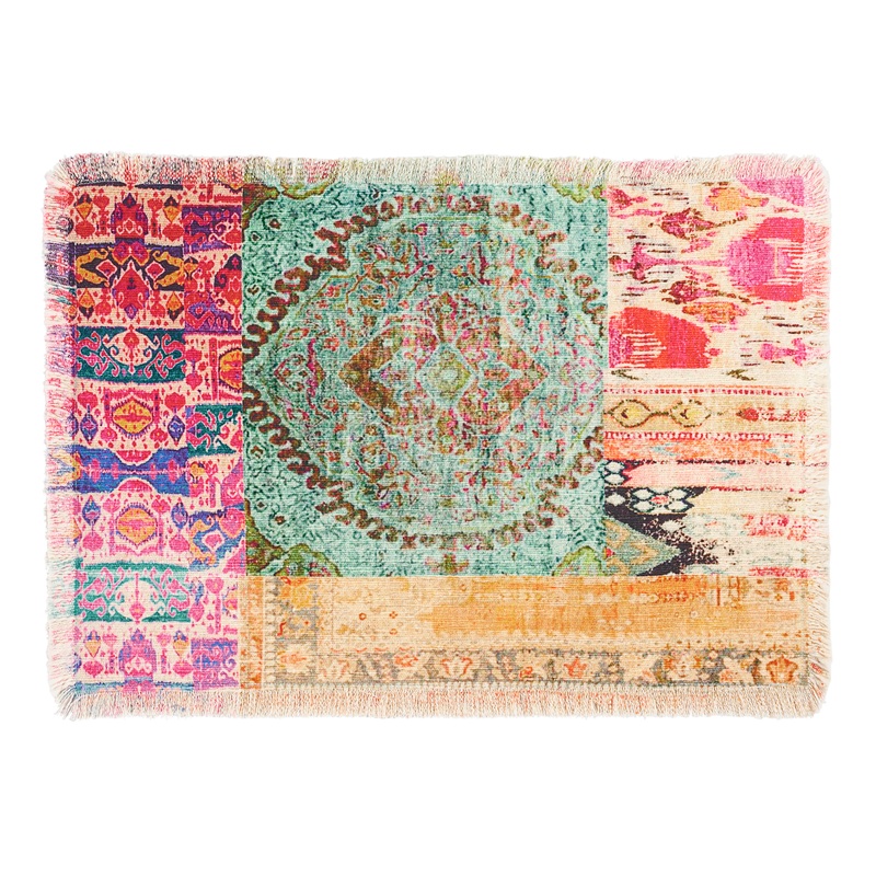 Multicolor Patchwork Haveli Placemat