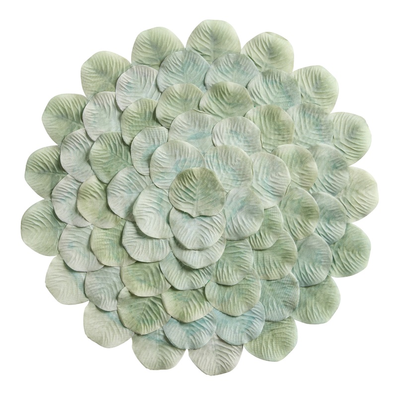 Round Eucalyptus Felt Layered Placemat