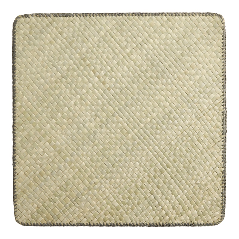 Square Natural Fiber Woven Placemat Set of 4