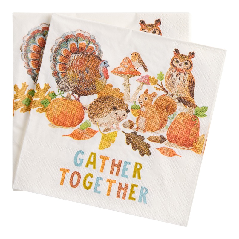 Gather Together Beverage Napkins 20 Count