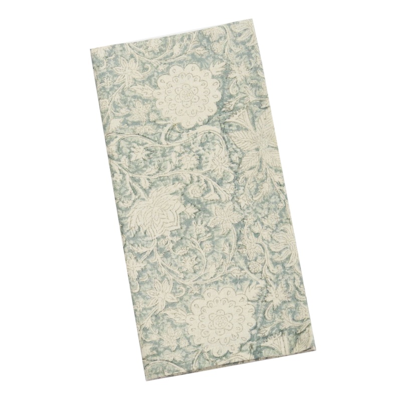 Sage Floral Print Napkin Set of 2