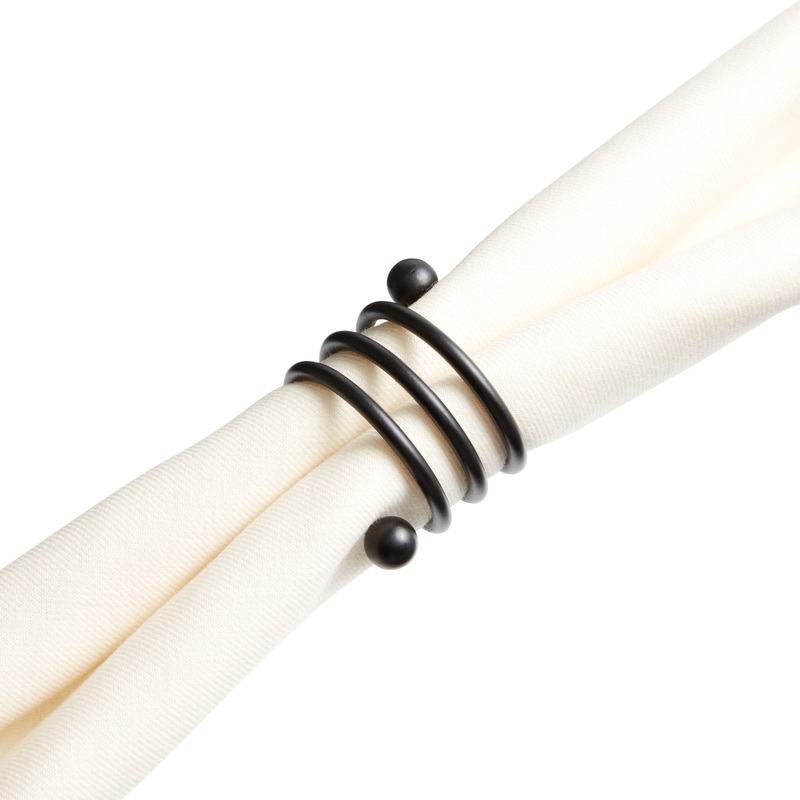 Wire Napkin Rings Set of 4