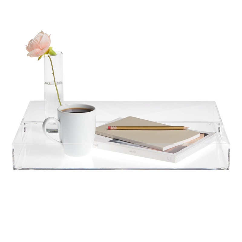 Clear Acrylic Serving Tray