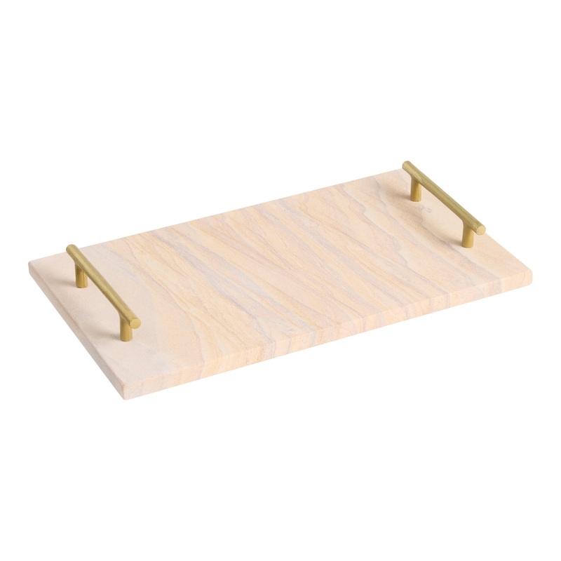 Sandstone Cocktail Serving Tray