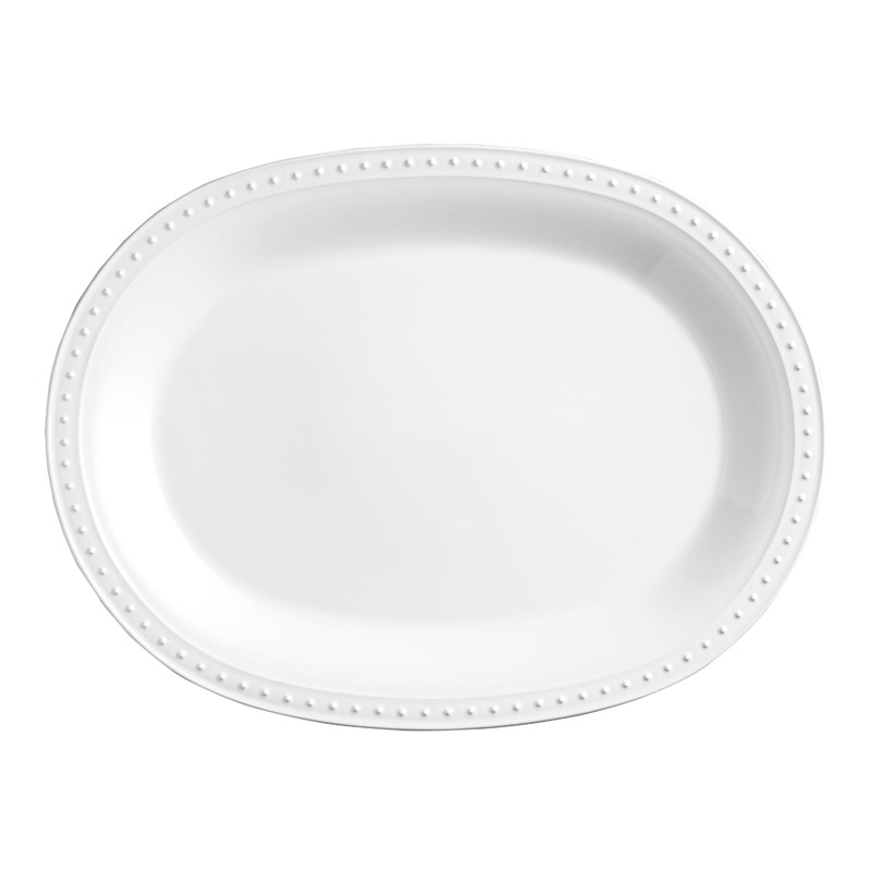White Nantucket Serving Platter