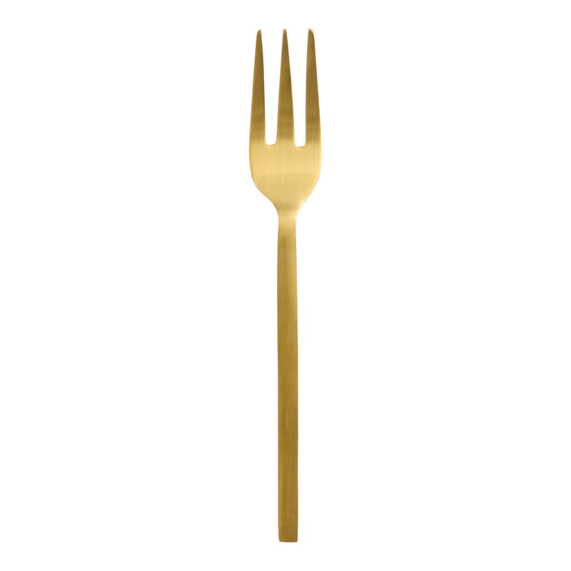 Gold Modern Cocktail Fork Set of 2