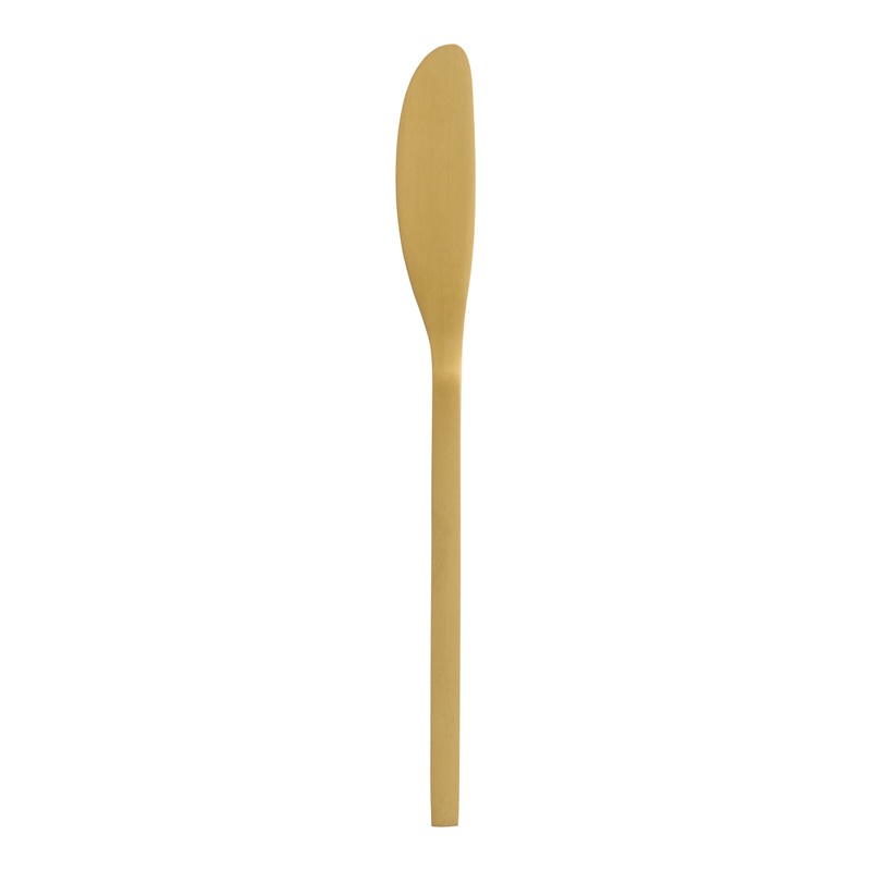 Gold Modern Cocktail Knife Set of 2