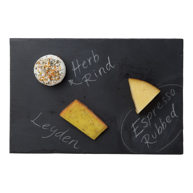 Slate Cheese Serving Board with Chalk