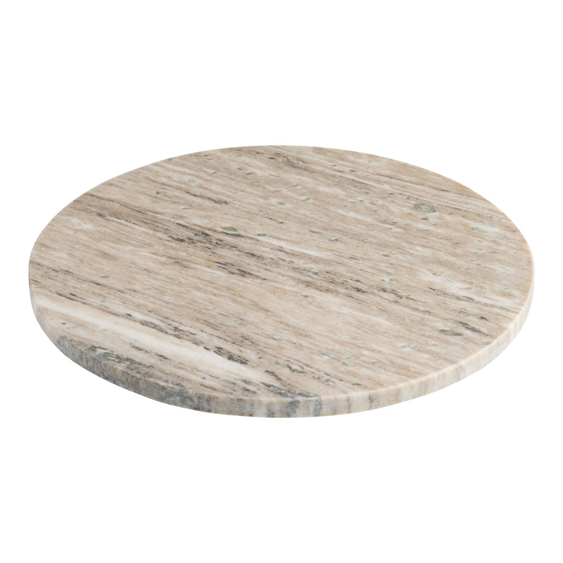Taupe Marble Lazy Susan