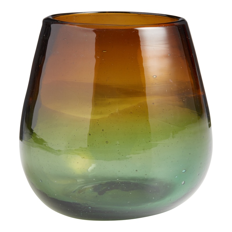 Monterey Ombre Handcrafted Recycled Stemless Wine Glass