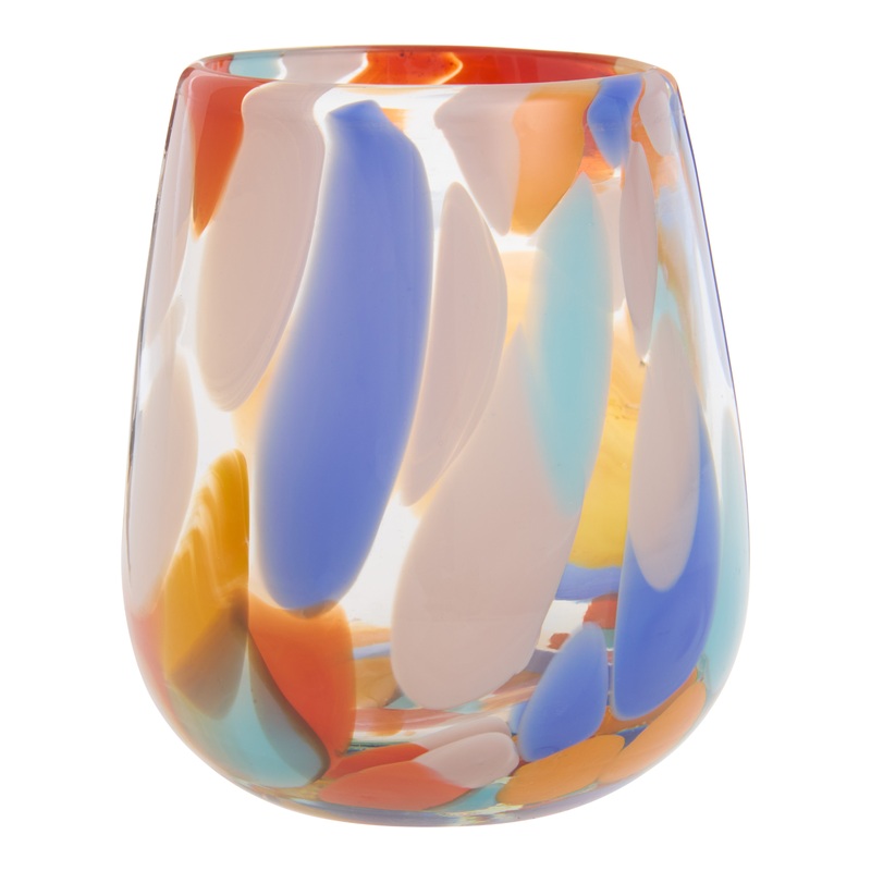 Picante Handcrafted Recycled Stemless Glass