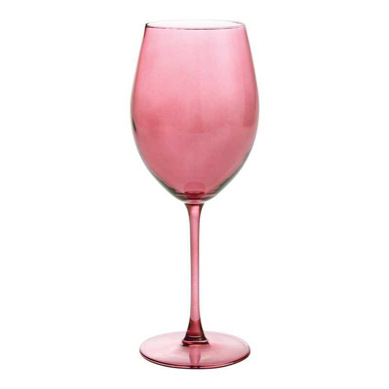 Vivienne Colored White Wine Glass