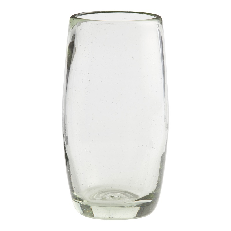 Handcrafted Recycled Highball Glass