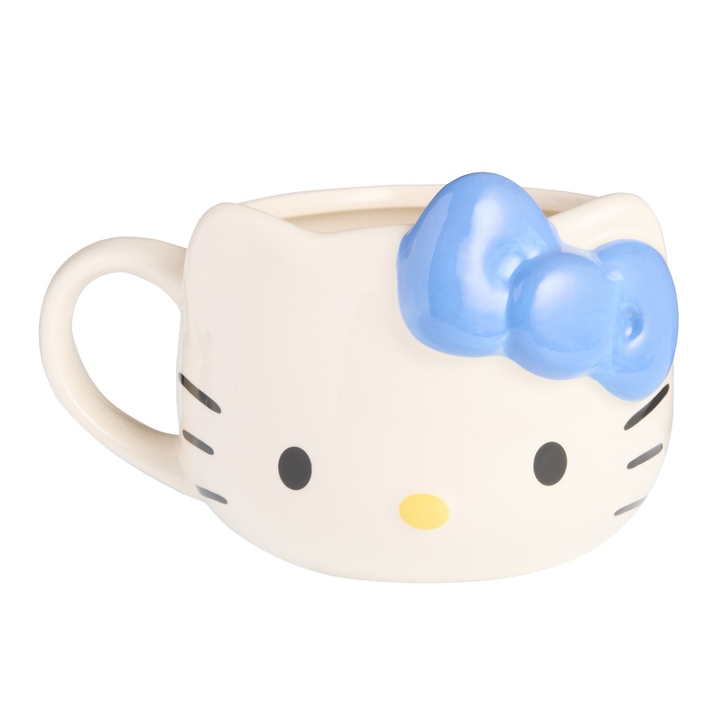 Hello Kitty Face Figural Ceramic Mug