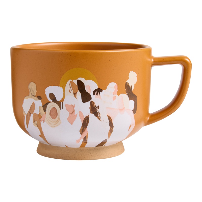 Kolor Me Koby Terracotta Sun Women Ceramic Mug
