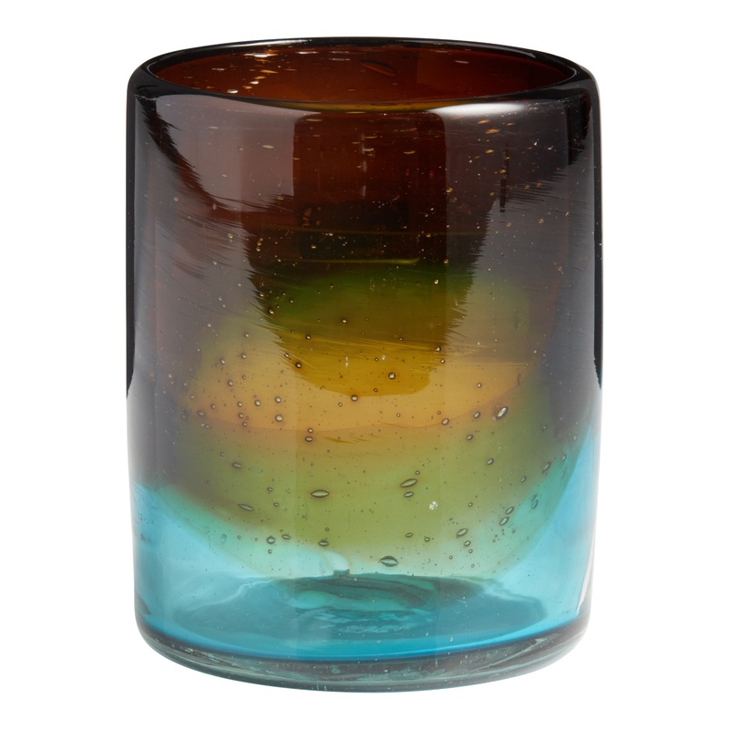 Monterey Ombre Recycled Double Old Fashioned Glass Set of 4