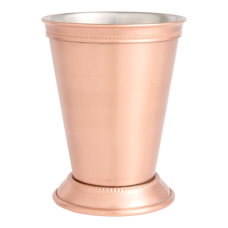 Coppery Metal Mint Julep Goblet