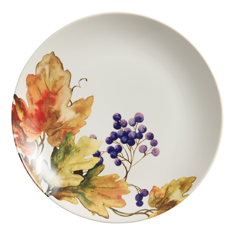 Pier Place Fall Foliage Dinner Plate