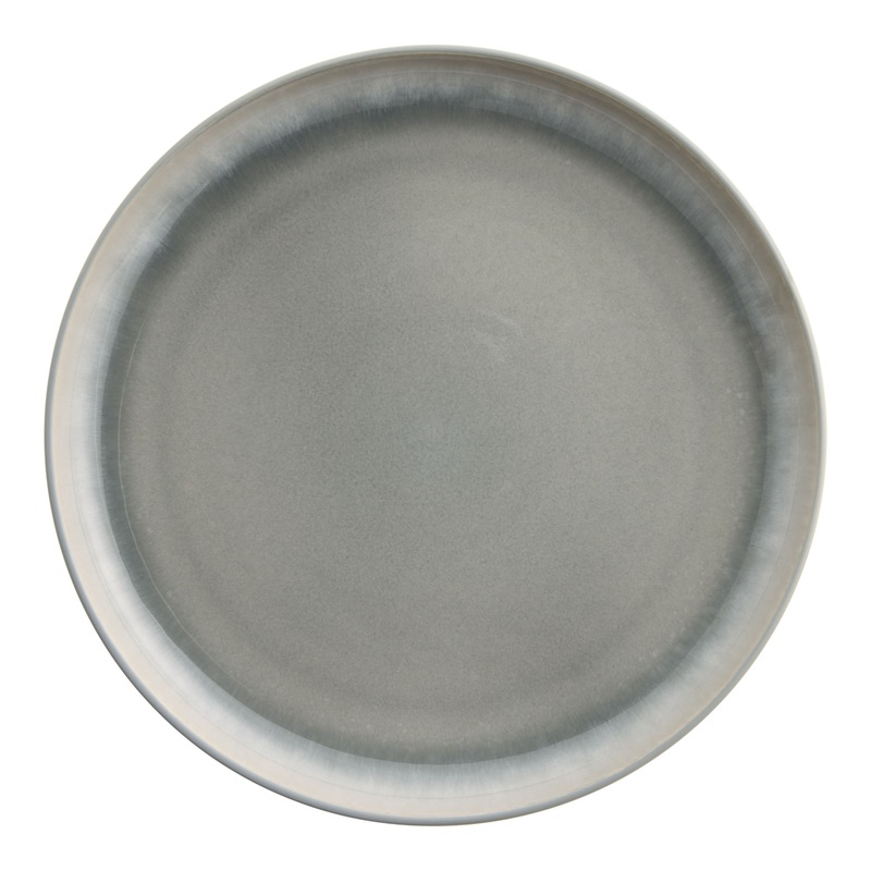 Wilder Slate and Sage Reactive Glaze Dinner Plate