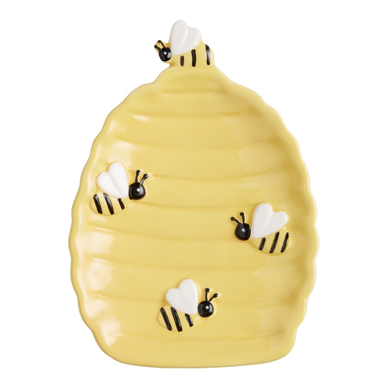 Beehive Figural Appetizer Plate
